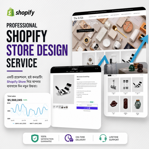 Shopify Full Set Up Service